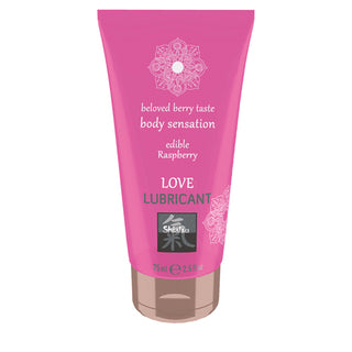 SHIATSU EDIBLE LOVE LUBRICANT RASPBERRY