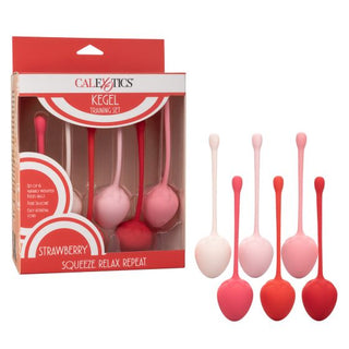 CALEXOTICS KEGEL TRAINING SET STRAWBERRY