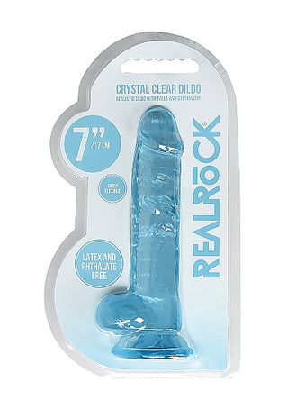 REALROCK 7 INCH REALISTIC DILDO WITH BALLS