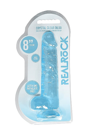 REALROCK 8 INCH REALISTIC DILDO WITH BALLS