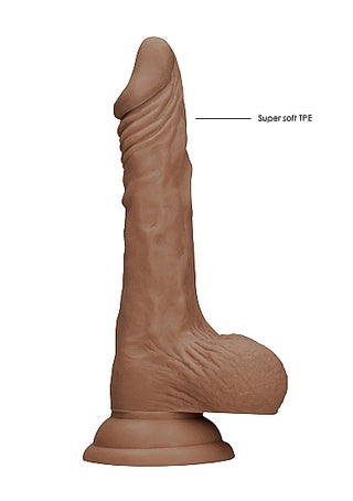 REALROCK 8 INCH REALISTIC DILDO WITH BALLS