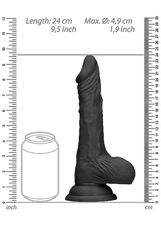 REALROCK 9 INCH REALISTIC DILDO WITH BALLS