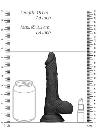 REALROCK 7 INCH REALISTIC DILDO WITH BALLS