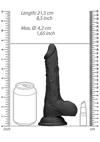 REALROCK 8 INCH REALISTIC DILDO WITH BALLS