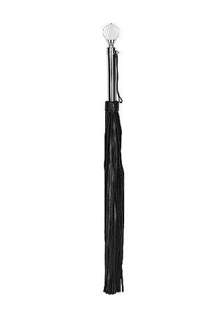 PAIN SPARKLING LEATHER FLOGGER