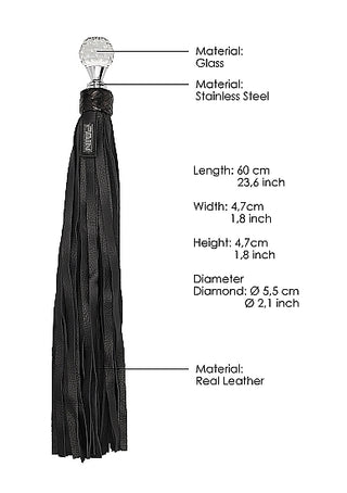 PAIN CLASSIC ROUND SPARKLING FLOGGER