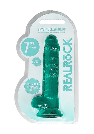 REALROCK 7 INCH REALISTIC DILDO WITH BALLS