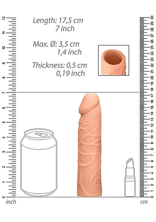 REALROCK 7 INCH PENIS SLEEVE