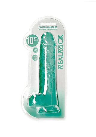 REALROCK 10 INCH REALISTIC DILDO WITH BALLS