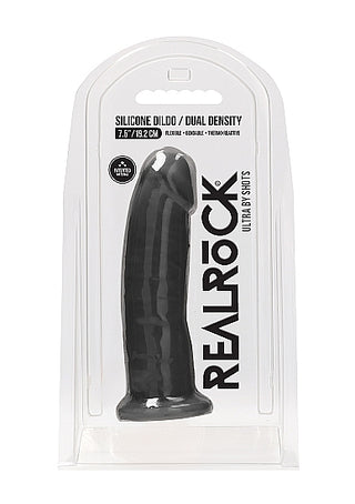 REALROCK 7.5 INCH SILICONE DILDO WITHOUT BALLS