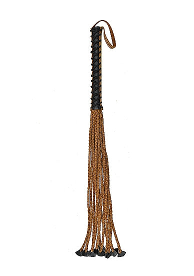 MEDIEVAL 12 BRAIDED 22 INCH TAILS W 12 INCH HANDLE