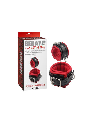 BEHAVE SUPER SOFT ANKLE CUFFS