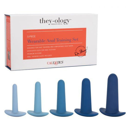 THEY-OLOGY 5 PIECE WEARABLE ANAL TRAINING KIT